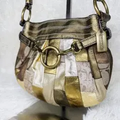 y2k COACH Patchwork Hand bag archive