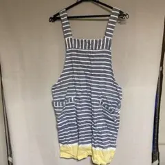 ストライプ エプロン Bonapetit