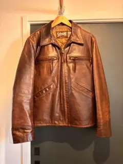 【希少品】Schott レザージャケット キルティング　38