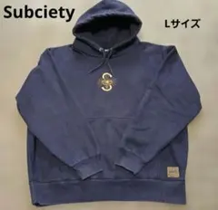 Subciety 서브 사에티 풀오버 후드 블랙 L