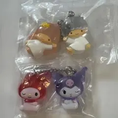 なかよしドロップチャーム　マイメロディ&クロミ リトルツインスターズ　キキララ