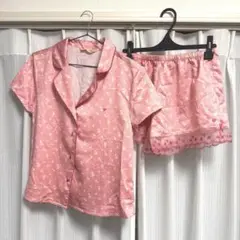 【美品】AMOSTYLE パジャマ ルームウェア 上下セットアップ Lサイズ