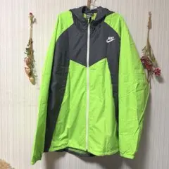 Nike Storm-Fit ナイロンジャケット ネオンカラー　黄緑