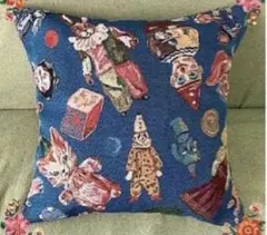 新品 ナタリーレテ クッションカバー バード 45×45cm 鳥 とり ゴブラン