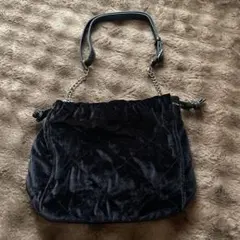 SEASON REASON ベルベット ショルダーバッグ