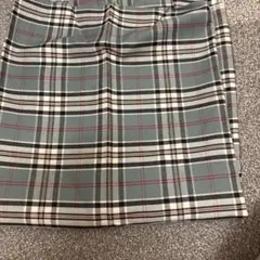 チェック柄の生地 はぎれ