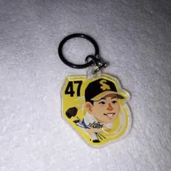福岡ソフトバンクホークス 47 大関友久 アクリルチャーム めじるしチャーム