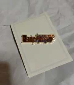 Fate TYPE-MOON展　ピンバッジ