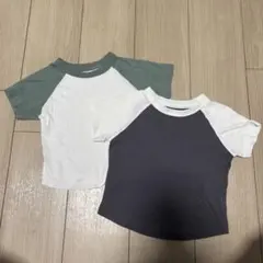 ELFINDOLL CLASSIC ラグランTシャツ 2枚セット 100のサムネイル