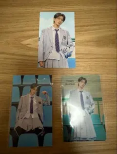 山中柔太朗 アオノオトトレカ3枚セット