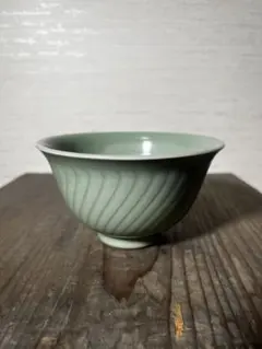 中国元時代　七官青磁ぐい呑　口径約7㎝　東Y7-1208③ 2025年最新】七官青磁の人気アイテム - メルカリ