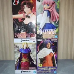 フィギュア 4点セット まとめ売り ブラックラグーン 咲 BLEACHキングダム