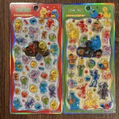 【セサミストリート】プチドロップステッカー2枚セット！カミオジャパン正規品のサムネイル