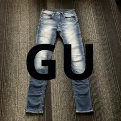 【GU】ライトブルー　スキニー　デニム