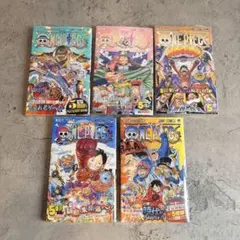 初版・シュリンク付き・帯付き】 ONEPIECE 105巻 ~ 110巻 - メルカリ