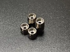 【お値打ち価格】ミニ四駆　スリム　マスダンパー　メッキ加工　ザクリ加工のサムネイル