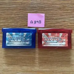 a848 ポケットモンスター ルビー・サファイア セット