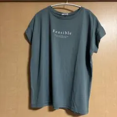 CINEMA CLUB ロゴTシャツ ブルーグレー Mサイズのサムネイル