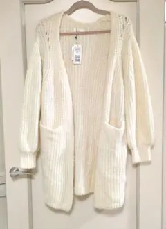 ロングカーディガン 秋冬