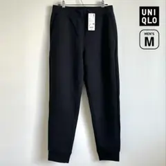 新品 UNIQLO ドライストレッチスウェットパンツ ブラック メンズM