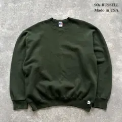 【RUSSELL ATHLETIC】ラッセル 90s スウェット 無地 USA製