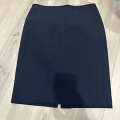 ネイビーひざ丈　23区　オンワード　タイトスカート　スーツ　オフィス　サイズ38