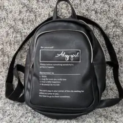 ALGY リュック ブラック