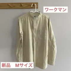 ワークマン　コットンスラブシャツ　M