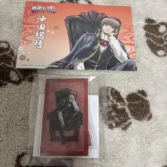 銀魂　銀魂わーるど　特典　ポストカード・アクリルシートスタンド　沖田総悟