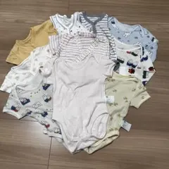 UNIQLOアカホンバースデイコムサ肌着まとめ売り60&70&80 10点セット