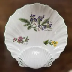 Royal Worcester シェル型 フルーツ・ハーブ柄 プレートのサムネイル