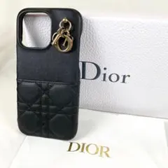 美品✨箱付き Dior iPhoneケース カナージュ ブラック Max系対応のサムネイル