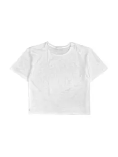 Chikashitsu+ sheer cotton box halfsleeve