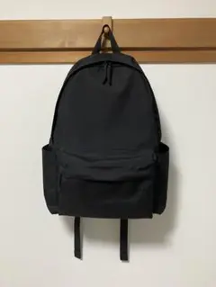 無印良品 肩の負担を軽くする 撥水リュックサック 黒