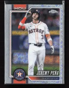 Jeremy Pena #157 logoFractor Chrome