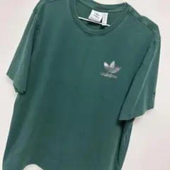 adidas グリーン Tシャツ 2XL