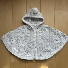 ジェラートピケ　ポンチョ