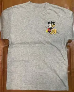 【激レアタグ】Disney ミッキーTシャツ グレー　XL