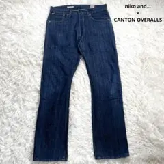 【niko and...×CANTON】日本製本格セルビッチ風デニムのサムネイル