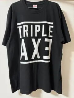 TRIPLE AXE TAKEOVER Tシャツ XL ブラック TRIPLE AXE TAKEOVER Tシャツ XL ブラック