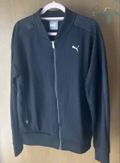 PUMA ブラック ジップアップジャケット L