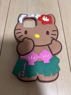 サンリオキャラクターズ ハローキティ ハワイアン iPhone15ケース