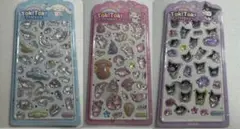 韓国限定 ボンボンドロップシール マイメロ クロミ　シナモロール　セット