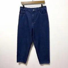 25年 studio CLIP ルーズテーパードデニムパンツ LLのサムネイル