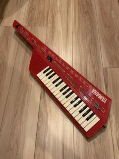 YAMAHA ショルキー SHS-10R 人気のレッド！ Yamaha SHS-10R Red Keytar Keyboard Synthesizer