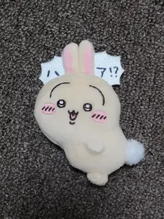 未使用 ちいかわ うさぎ ハア！？ ぬいぐるみバッジ