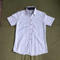 BRICK HOUSE by Tokyo Shirts 半袖シャツ ストライプのサムネイル