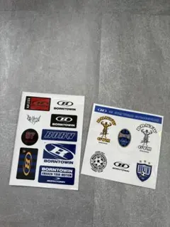 borntowin ステッカー　シール　韓国　　トレーニング　筋トレ