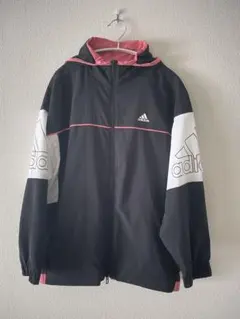 adidas ウィンドブレーカー フルジッパー・Lサイズ