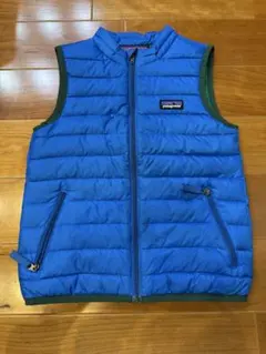 patagonia パタゴニア ブルー ダウンベスト 4T 国内正規購入品